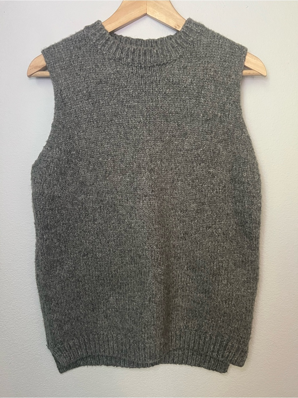 Glamorous Wool Sweater Vest Women’s Size Medium M